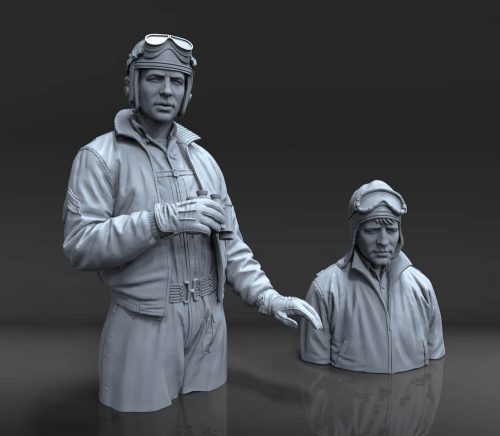 Royal Model U.S. tank crew WWII - no. 1 1:16 (RM1002)