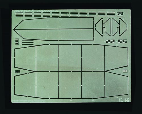 Royal Model Armoured skirt Panzer IV/H/J (for Tamiya kit) 1:35 (RM149)