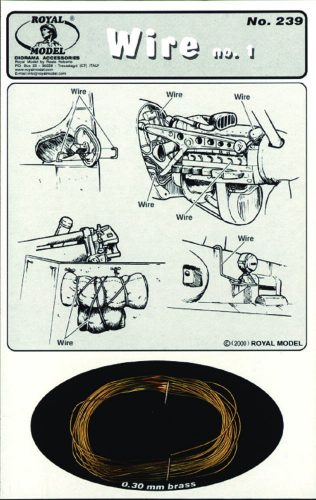 Royal Model Wire n.1 (0,3 mm) (RM239)