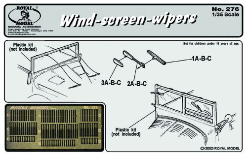 Royal Model Wind screen wipers 1:35 (RM276)