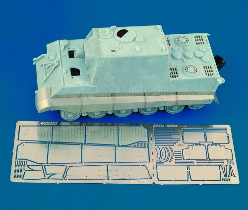 Royal Model Fenders with Zimmerit-Jagdtiger (for Dragon kit) 1:35 (RM304)