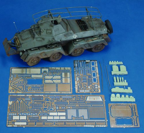 Royal Model Sd.Kfz. 232 part 1 (for Tamiya kit) 1:35 (RM386)