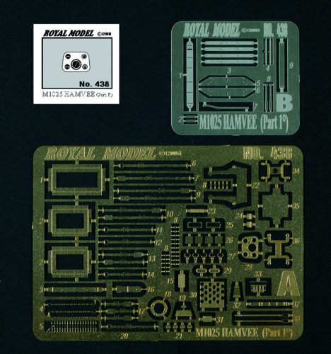 Royal Model M1025 Hamvee part 1° (for Tamiya kit) 1:35 (RM438)