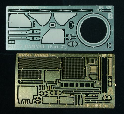 Royal Model M1025 Hamvee part 2° (for Tamiya kit) 1:35 (RM439)