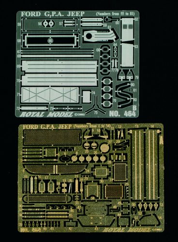 Royal Model ford G.P.A. Jeep (for Tamiya kit) 1:35 (RM464)