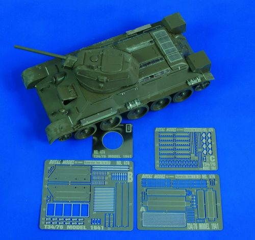 Royal Model T34/76 Mod. 41 (for Tamiya kit) 1:48 (RM474)