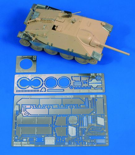 Royal Model Hetzer 38t Middle Prod. (for Tamiya kit) 1:48 (RM476)