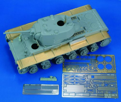 Royal Model KV-1 mod. 42 Cast Turret” Part 1° (for Trumpeter kit) 1:35 (RM479)