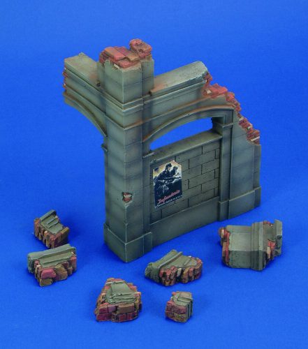 Royal Model Corner ruin German building 1:35 (RM504)