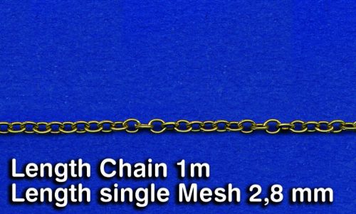 Royal Model Metal Chain (D) Length single Mesh 2,8 mm (RM519)