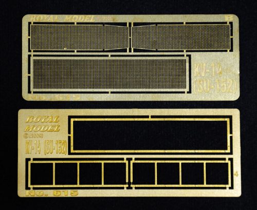 Royal Model Engine grill screen KV 14 (SU-152) 1:35 (RM615)