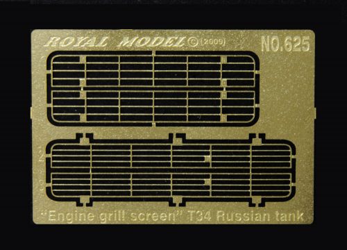 Royal Model Engine grill screen T34 1:35 (RM625)