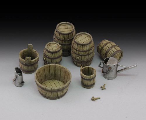 Royal Model Wine barrels and farm accessories 1:35 (RM641)