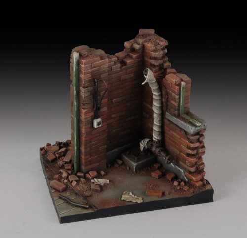 Royal Model Factory corner ruin 1:35 (RM651)