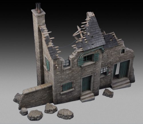 Royal Model House ruin (Ardenne) 1:35 (RM654)