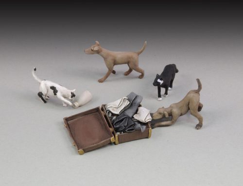 Royal Model Dogs and cats 1:35 (RM662)