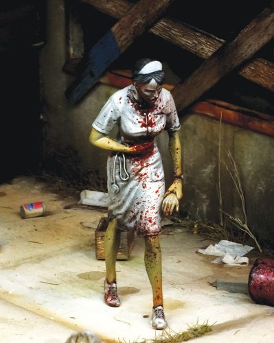 Royal Model Nurse zombie 'Zombies serie' 1:35 (RM762)