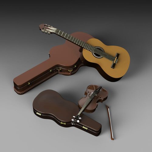 Royal Model Guitar and violin 1:35 (RM806)