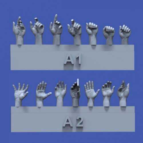 Royal Model Assorted hands set No.1 1:35 (RM839)