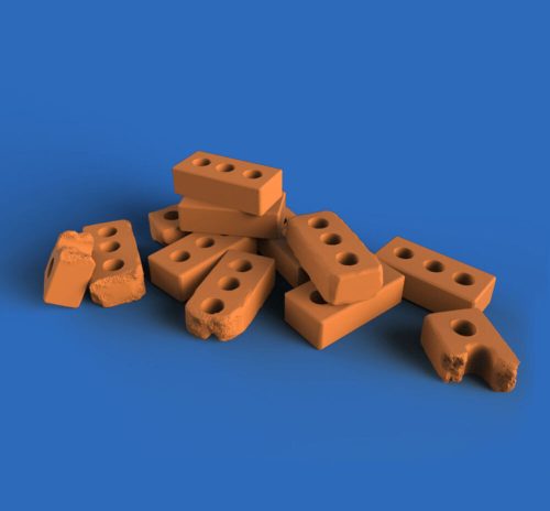 Royal Model Fired Bricks - No. 2 1:35 (RM946)