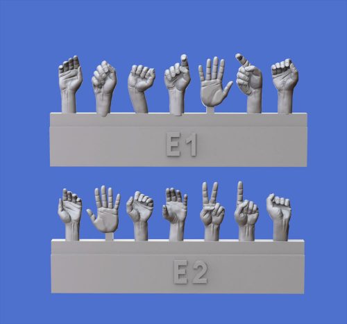 Royal Model Assorted hands set No.5 1:35 (RM959)