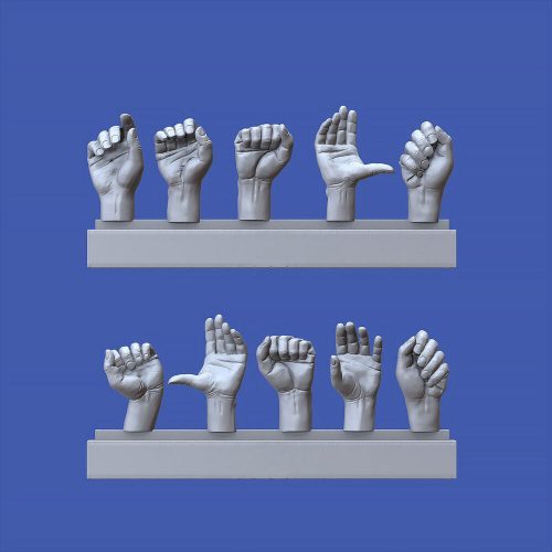 Royal Model Assorted hands set No. 2 1:16 (RM963)