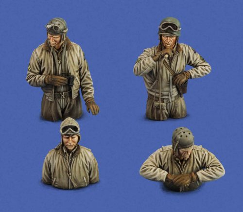 Royal Model U.S. tank crew WWII 1:48 (RM993)