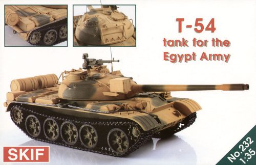 Skif T-54 Tank for the Egypt Army  (MK232)