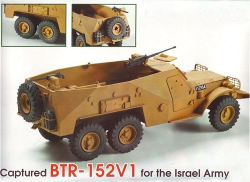 Skif BTR-152V1capt.armored troop-carr.,Israel 1:35 (MK234)