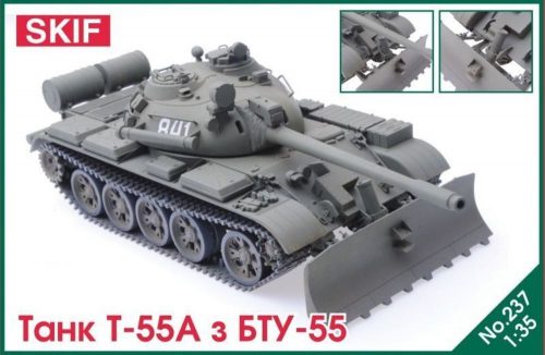 Skif T-55 Tank with BTU-55 1:35 (MK237)