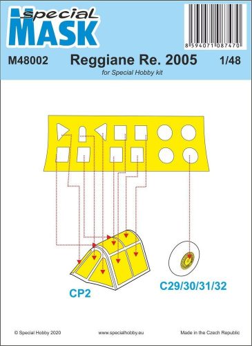 Special Hobby Reggiane Re.2005 Mask 1:48 (100-M48002)