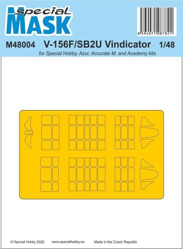 Special Hobby V-156F/SB2U Vindicator MASK 1:48 (100-M48004)