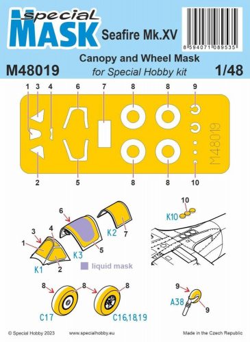 Special Hobby Seafire Mk.15 MASK 1:48 (100-M48019)