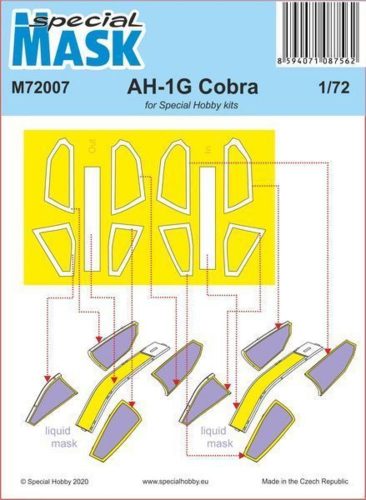 Special Hobby AH-1G Cobra Mask 1:72 (100-M72007)