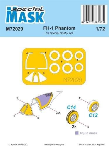 Special Hobby FH-1 Phantom MASK 1:72 (100-M72029)