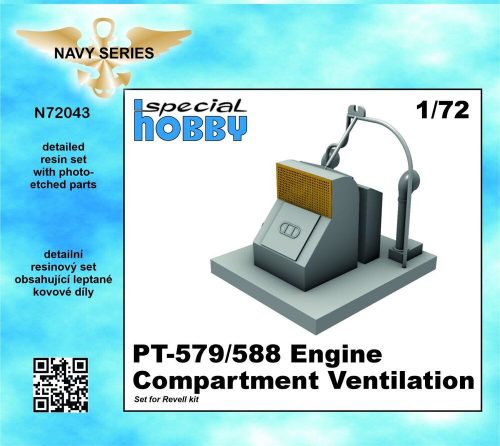 Special Hobby PT-579/588 Engine Compartment Ventilation 1/72 1:72 (100-N72043)