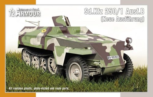 Special Hobby Sd.Kfz 250/1 Ausf.B (Neue Ausführung) 1:72 (100-SA72005)