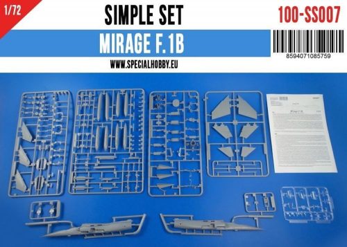 Special Hobby Mirage F.1B Simple Set 1:72 (100-SS007)