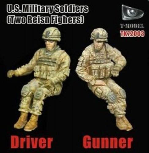 T-Model U.S.Military Soldiers (Two Reisn Fighers) 1:72 (TK72003)