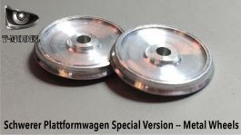 T-Model Metal wheels set(12pcs) German 80T Type SSYS Platformwagen 1:72 (TK72007)