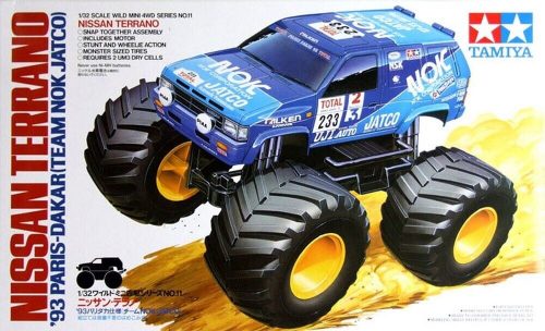 Tamiya 1:32 Nissan Terrano 93' Paris-Dakar (Team Nok Jatco) - 17011