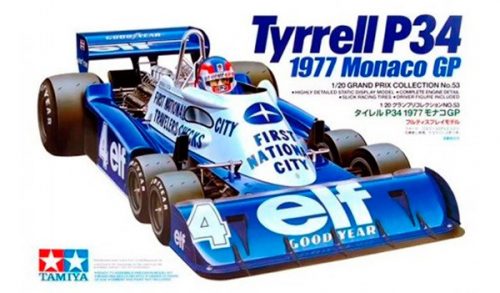 Tamiya 1:20 Tyrrell P34 1977 Monaco GP - 20053