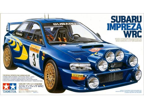 Tamiya 1:24 Subaru Impreza WRC '98 Monte Carlo - 24199