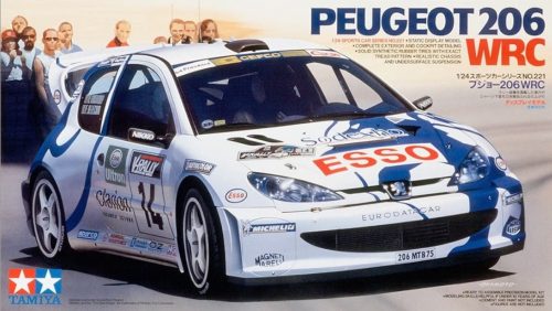 Tamiya 1:24 Peugeot 206 WRC - 24221