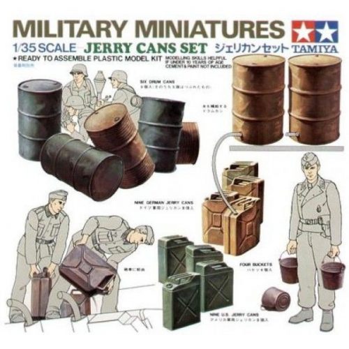 Tamiya 1:35 Jerry Cans Set - 35026