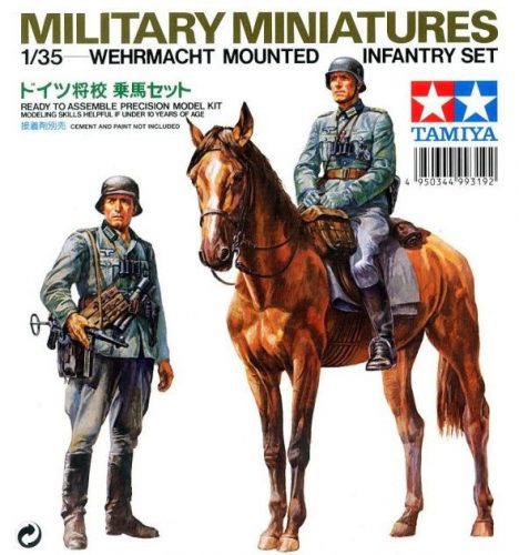 Tamiya 1:35 Wehrmacht Mounted Infantry Set - 35053