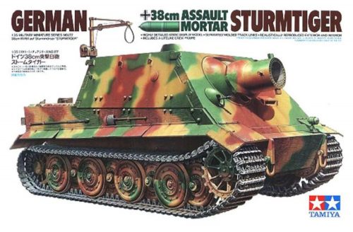 Tamiya 1:35 German Sturm Tiger 38cm Assault Mortar - 35177