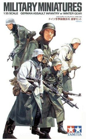 Tamiya 1:35 German Assault Infantry w/Winter Gear - 35256