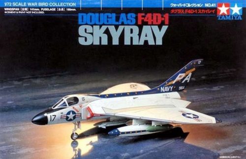 Tamiya 1:72 Douglas F4D-1 Skyray - 60741