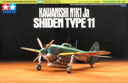 Tamiya 1:72 Kawanishi N1K1-Ja Shiden Type 11 - 60768